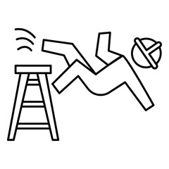 workplace injury icon