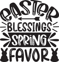 Obraz premium Easter tshirt design