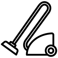 Vacuum Cleaner Outline Icon