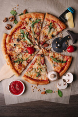 dish in a restaurant