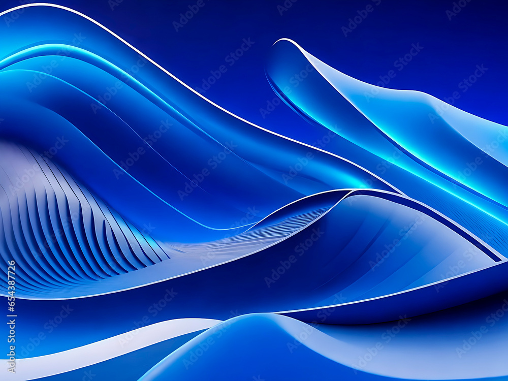 Poster 3d abstract abstract pattern backdrop shade of cool lighting dark contrast computer graphics generat