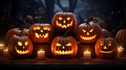 Halloween Jack O Lanterns