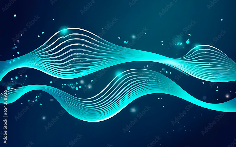 Fototapete 3d abstract abstract pattern backdrop shade of cool lighting dark contrast computer graphics generat