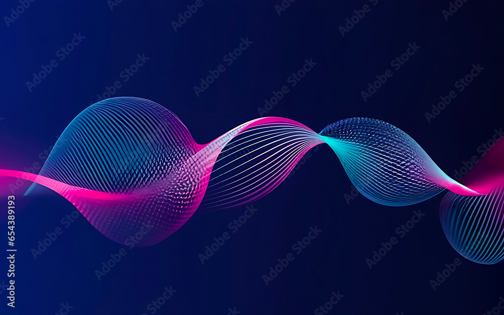 Fototapete 3d abstract abstract pattern backdrop shade of cool lighting dark contrast computer graphics generat