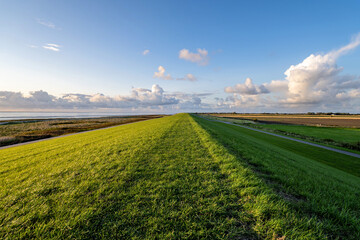 dike in East Frisia, Germany
