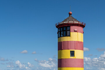 Pilsum lighthouse in East Frisia, Germany