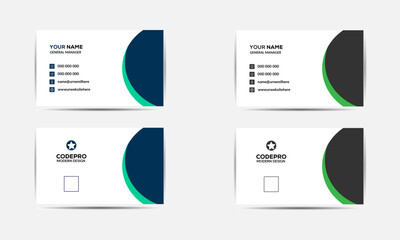 professional business card template,