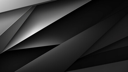 Black and white abstract background. Geometric shapes background