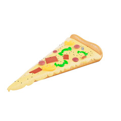 Food and Drinks 3D Illustration
