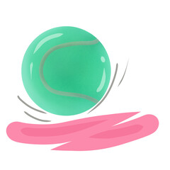 Obraz premium Tennis ball 