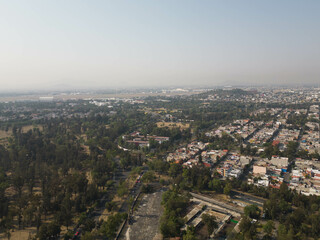 Zoo of San Juan Aragon, a lung within Mexico City, drone views