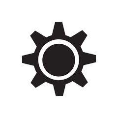 SINGLE GEAR GRAPHIC ICON