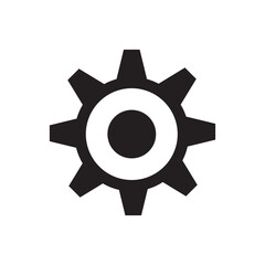 SINGLE GEAR GRAPHIC ICON