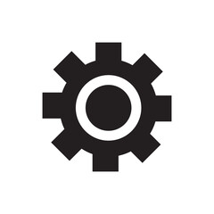 SINGLE GEAR GRAPHIC ICON