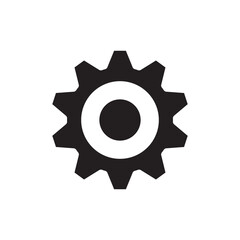 SINGLE GEAR GRAPHIC ICON