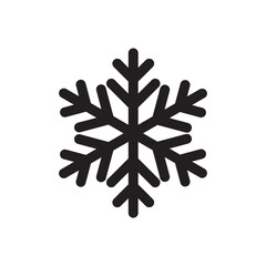 Winter snowflake vector icon. Snow flat sign design. Snowflake linear icon. Snowflake symbol pictogram. Crystal snow UX UI icon