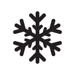 Winter snowflake vector icon. Snow flat sign design. Snowflake linear icon. Snowflake symbol pictogram. Crystal snow UX UI icon