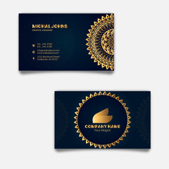 luxury business card
