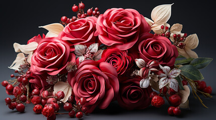 rose flower template for wedding