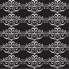Traditional paisley Indian motif