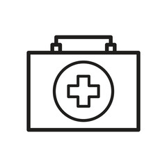 FIRST AID KIT BASIC ICON