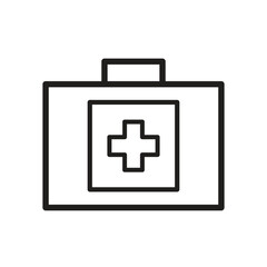 FIRST AID KIT BASIC ICON