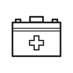 FIRST AID KIT BASIC ICON