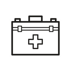 FIRST AID KIT BASIC ICON
