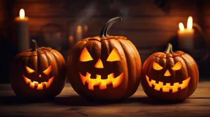 scary halloween pumpkins