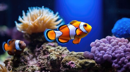 Naklejka na ściany i meble Clownfish