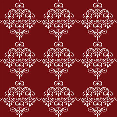 Seamless Rich Damask Pattern