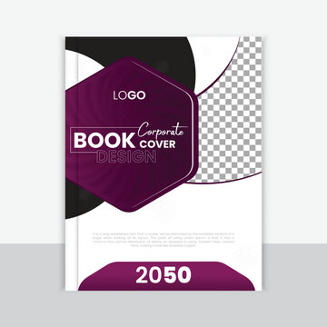 Corporate company profile cover design and brochure, book cover design template