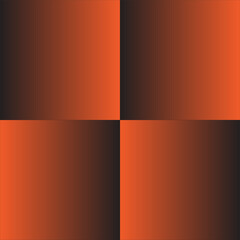 Digital art and minimal design. Long shape of seamless dark and orange color blurred background.  Pattern on paper.  Gradient of palette. beautiful vector.