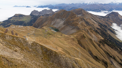high mountain landscape
