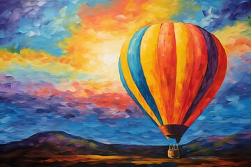 hot air balloon