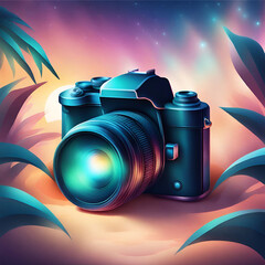 camera for advertising graphic design services