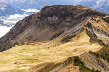 high mountain landscape