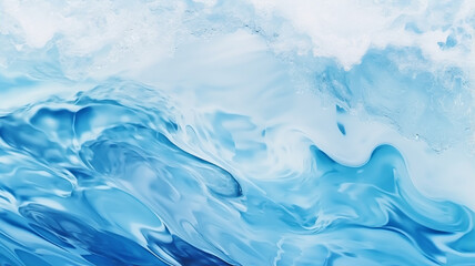 Obraz premium blue water surface background.