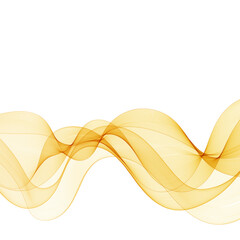 Abstract orange wave. Wave pattern. Presentation template, advertising banner. Eps 10