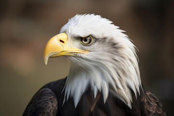 Obraz premium Wildlife Majestic eagle in the wild