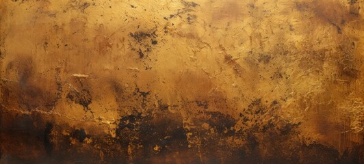 vintage gold painted surface texture backdrop