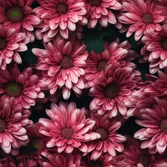 Flowers, seamless texture