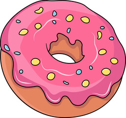 donut with sprinkles