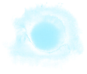 Colorful watercolor or ink paint round circle splashes drops. Png texture or brush isolated on transparent or white background. Abstract painting or graphic elements for design, illustration or art.