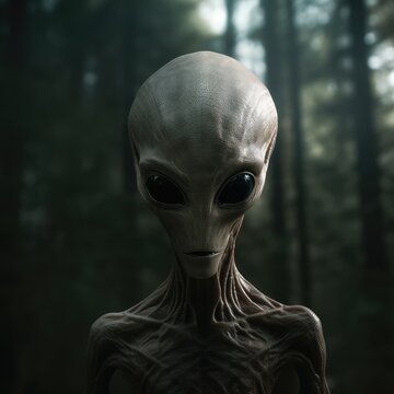 Grey alien
