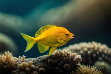 fish in aquarium