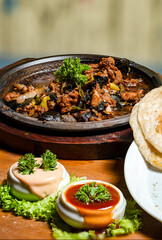 Turkish and Arabic Traditional Ramadan Kebab. Traditional Ramadan Kebab