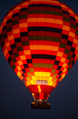 hot air balloon in goreme nevsehir Turkey