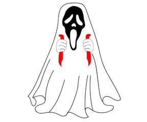 Halloween ghost 