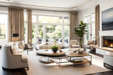 Fototapeta premium dining room with table